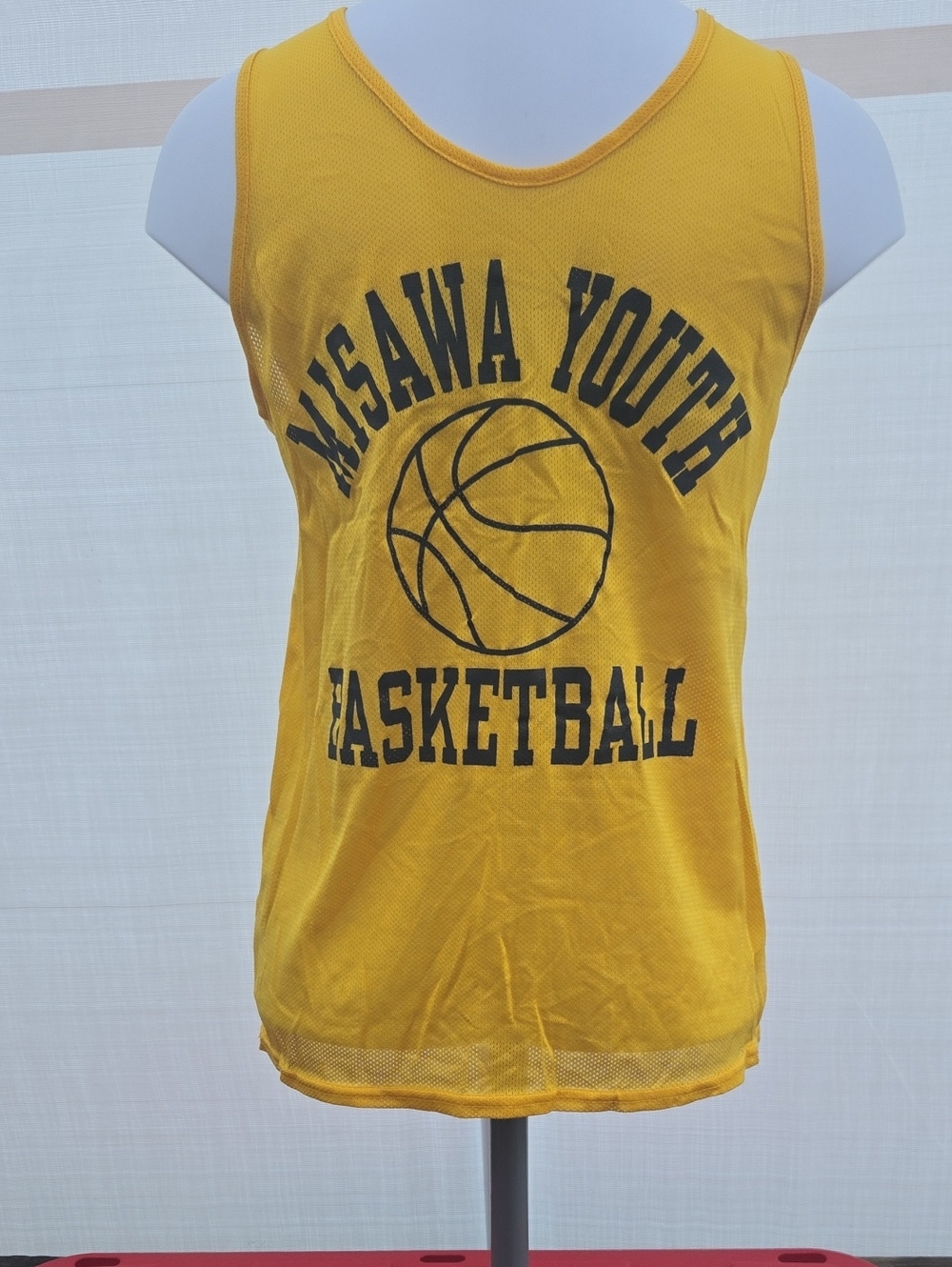 Youth Yellow Basketball Jersey Tank Top - Unbranded